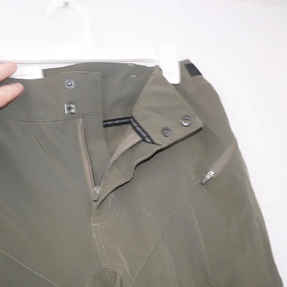 NEW Louis Garneau Women's Large Latitude 2 Shorts Forest Green Cycling Biking